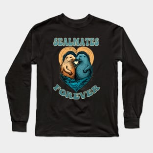Sealmates Forever - Soulmates Couple in Love Long Sleeve T-Shirt